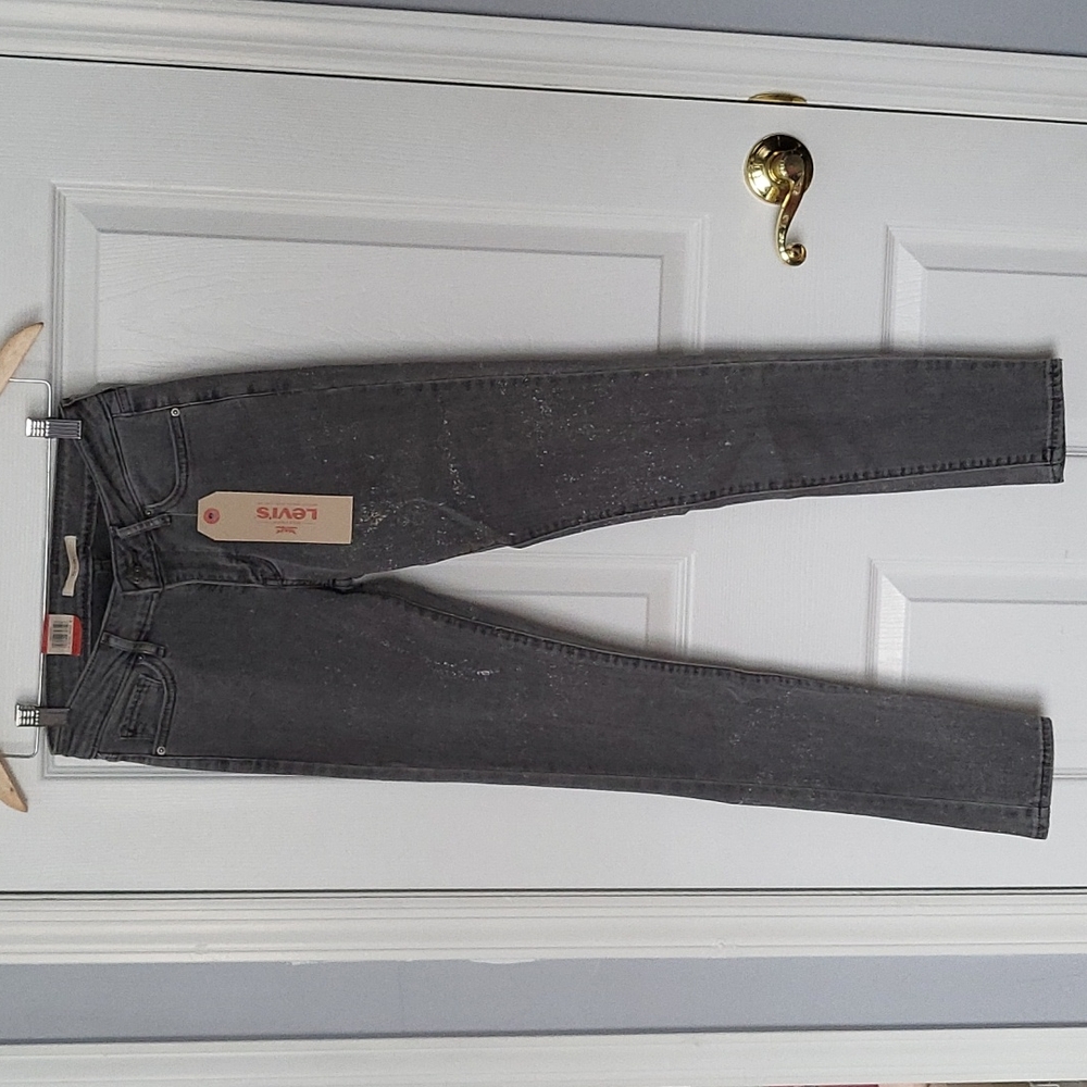 Levi's 711 skinny mid rise jeans 25x32